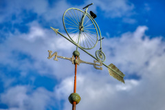 Bicycle-Weathervane